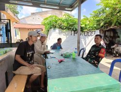 Babinsa Kel Lawang Kidul Komsos Bersama Ketua RT Dan Warga Himbau Jaga Kamtibmas Dan Kebersihan Lingkungan