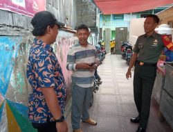 Melalui Komsos Babinsa Koramil 418-05/Lemabang Sampaikan Pesan-pesan Kamtibmas Jelang Pilkada