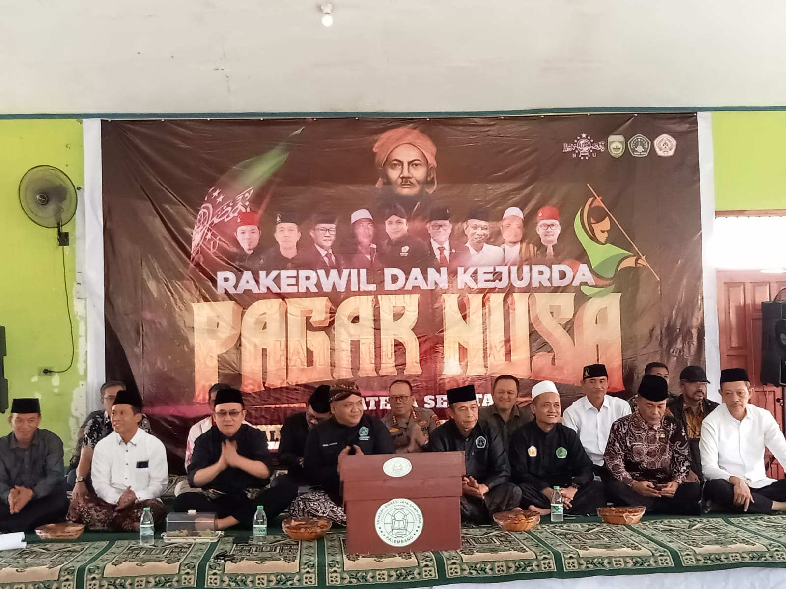 Danramil 07/Sukarami Bersama Babinsa Dampingi Dandim 0418/Palembang Menghadiri Pembukaan Rakerwil Dan Kejurda Pagar Nusa Sumatera Selatan 1
