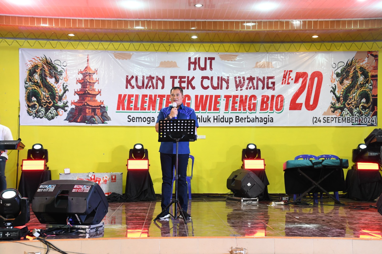 Hadiri Ulang Tahun Kelenteng Wie Teng Bio Dewa Kong Tek Cun Ong, Danrem : Ini Bukti Toleransi Antar Umat Beragama dan Suku Bangsa 1