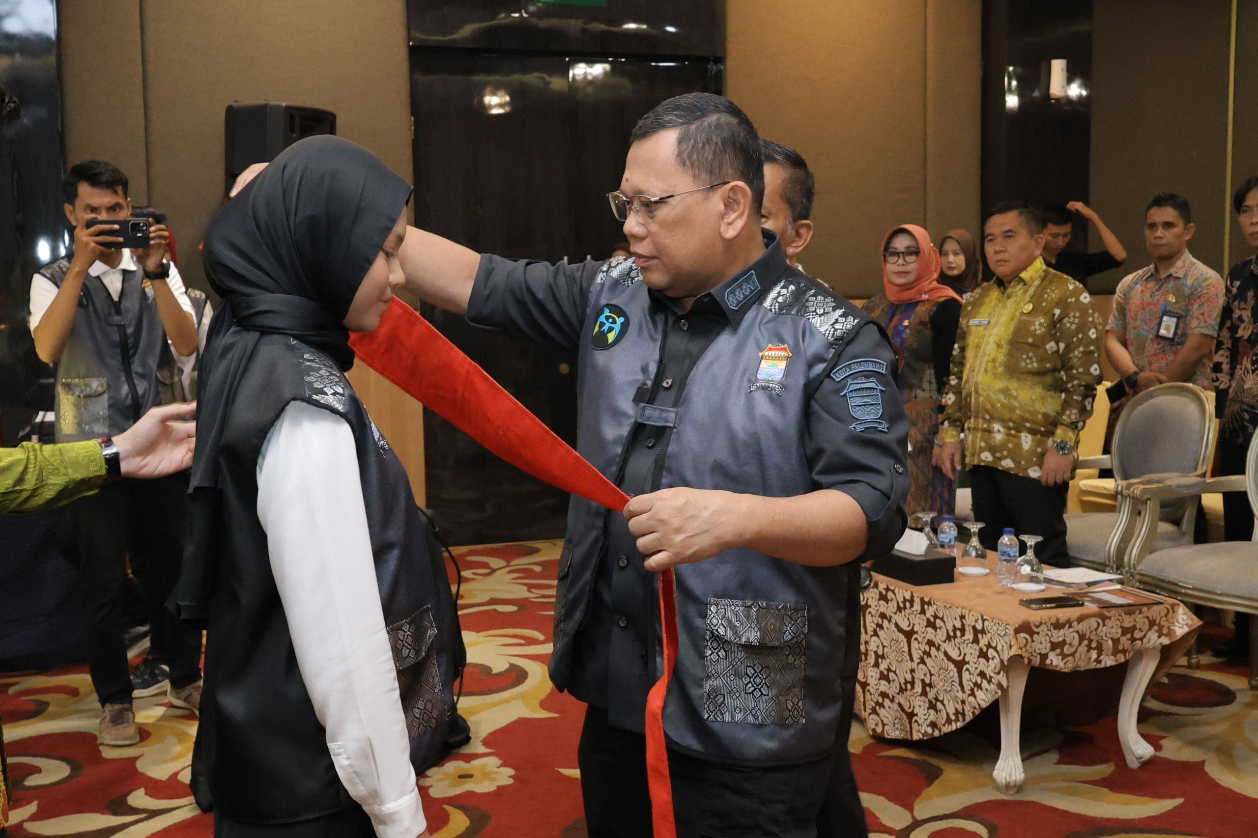 Sosialisasi Cegah Pernikahan Dini, Pj Wali Kota Lantik Forum Anak Se Palembang 1