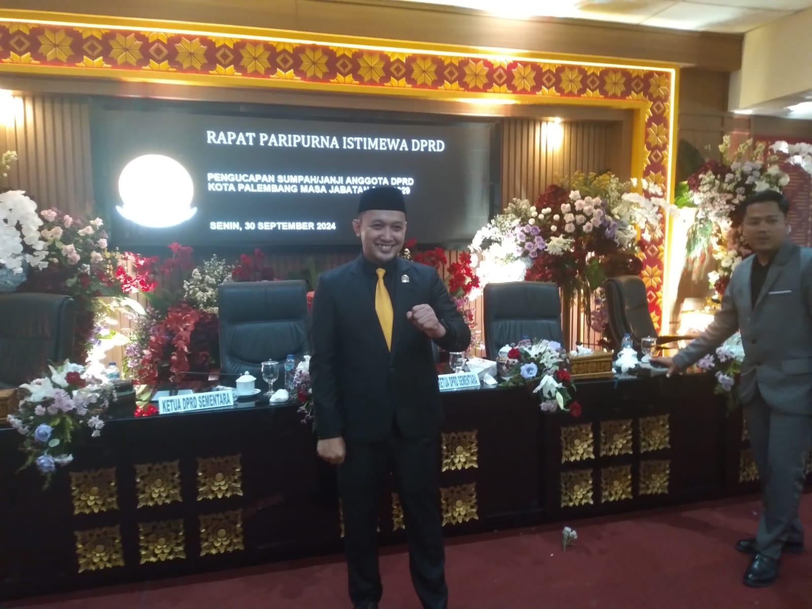 Peby Anggi Pratama Dilantik Menjadi Anggota DPRD Palembang Periode 2024-2029, Siap Memperjuangkan Aspirasi Masyarakat 1