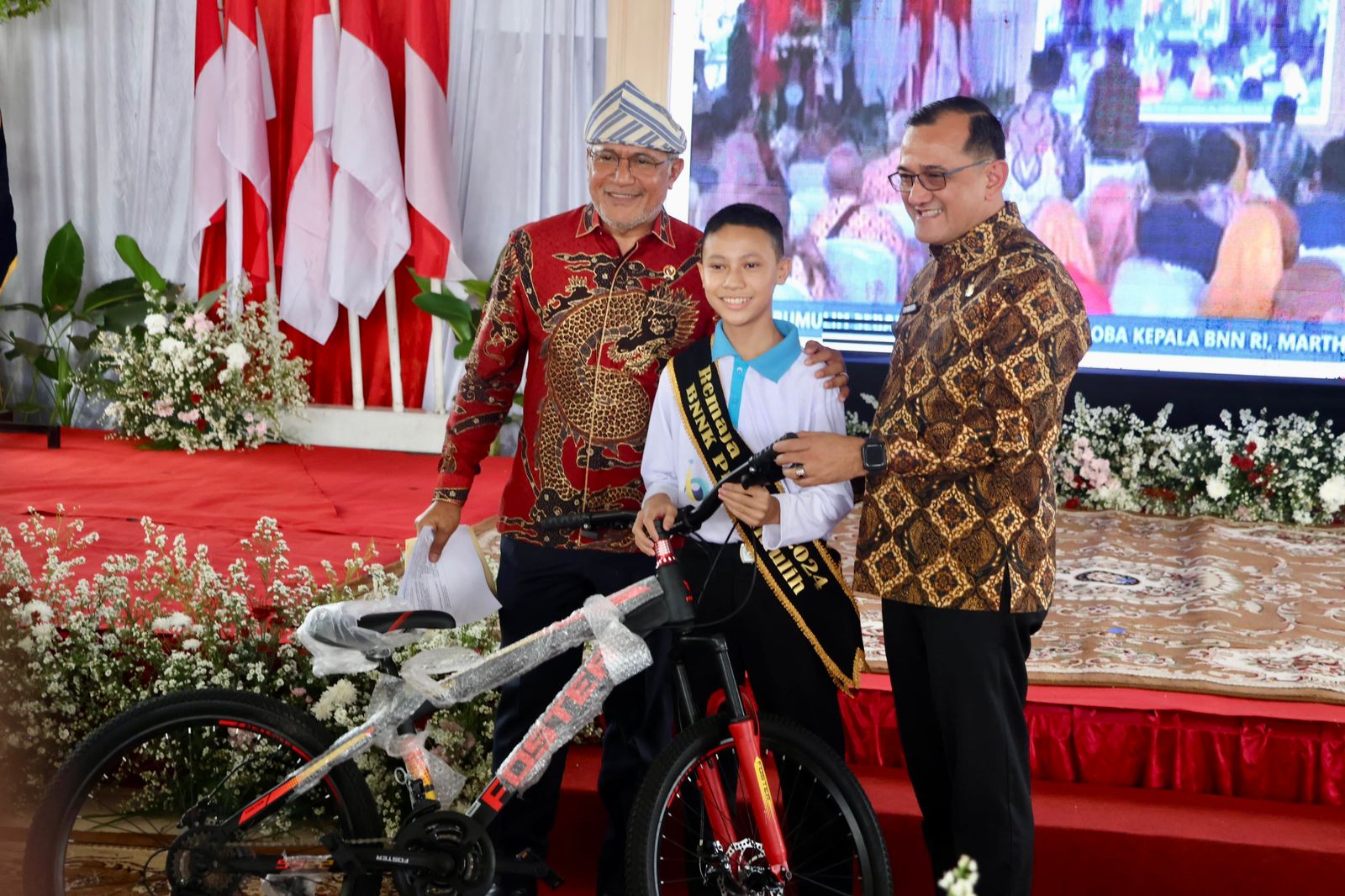 Edward Candra Hadiri Deklarasi dan Pencanangan Bersih Narkoba 1
