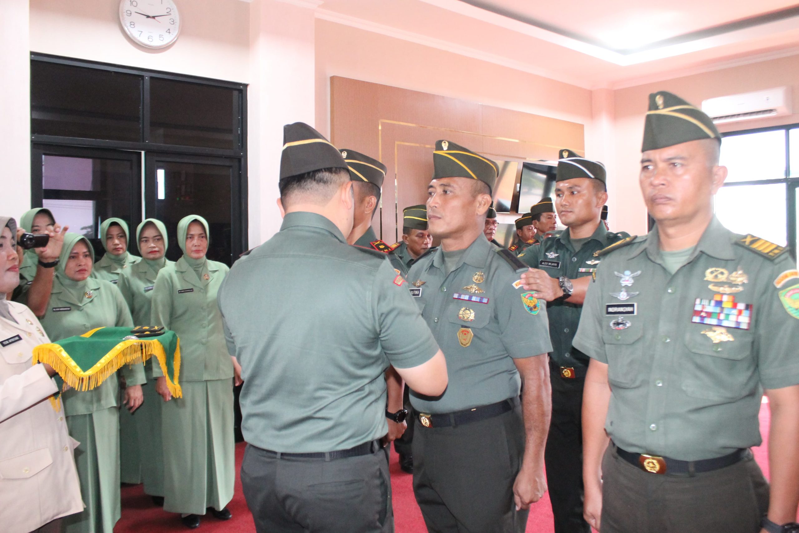 Dandim 0418/Palembang Pimpin Korp Raport Jabatan Danramil Dan Perwira Kodim 0418/Palembang 2