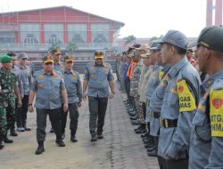 Ribuan Satlinmas ikuti Apel Gelar Pasukan, A.Damemta : Satlinmas garda terdepan menjaga keteriban TPS