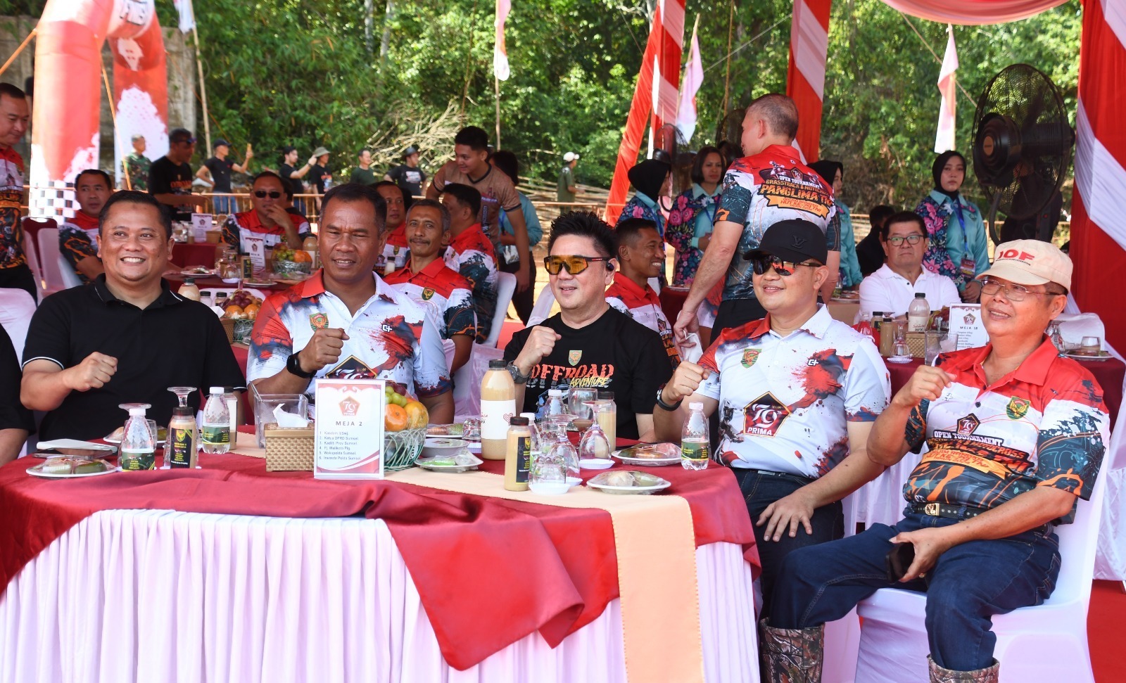 Danrem 044/Gapo Hadiri Pembukaan “Open Tournament Grasstrack dan Motocross Piala Panglima TNI 1