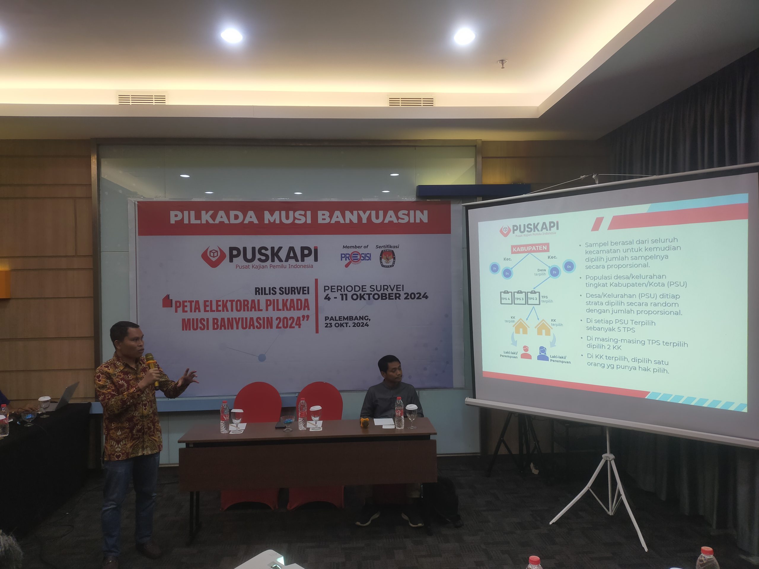 Survei Puskapi: Lucianty Unggul Tipis dengan Toha di Pilkada Muba 1