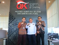 Kunjungi Kantor OJK Sumbagsel, Pemkot Palembang Gandeng OJK untuk Terus Suport Setiap Program Prioritas