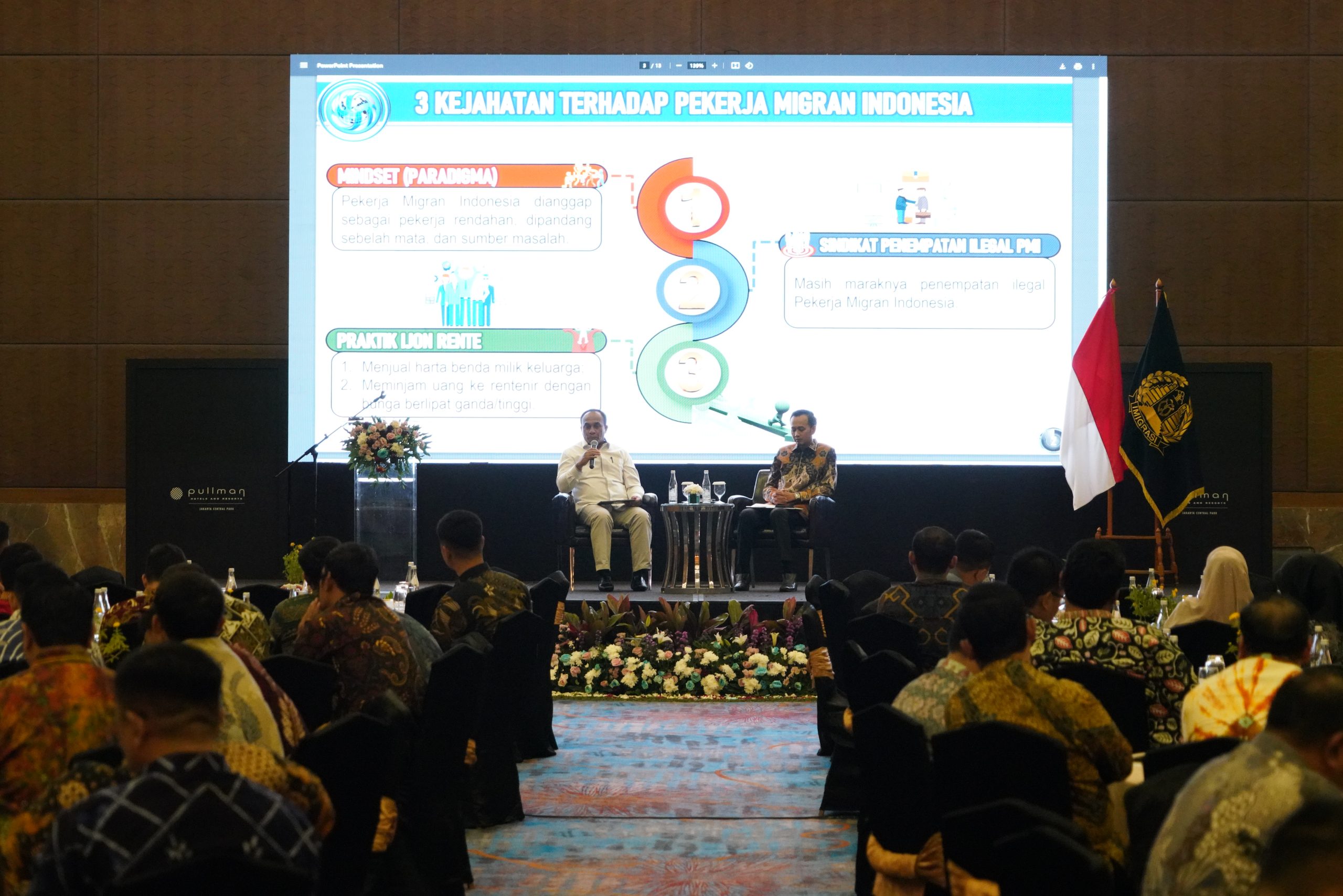 Imigrasi Gandeng Polri dan BP2MI Tingkatkan Kapasitas SDM Pimpasa 1