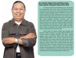 Muara Enim Bangkit Bersama Putra Daerah, Ramlan Holdan Siap Bawa Era Baru