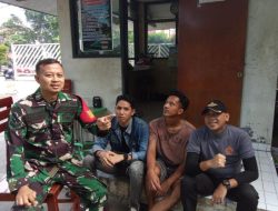 Babinsa Kel Kalidoni Wanwil Bersama Security Dan Warga Binaan Ajak Menjaga Keamanan Dan Kebersihan Lingkungan