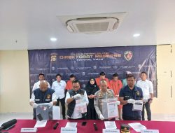 Jatanras Polda Sumsel Amankan Pelaku Gasak Cek Nasabah Rp 99,5 Juta