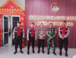 Danramil 418-06/Kamboja Hadiri Simulasi Simulasi Pelaksanaan Pemungutan dan Penghitungan Suara Pilkada 2024