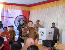Elen Setiadi Tinjau TPS 7 Kelurahan Inderalaya Mulya, Ogan Ilir