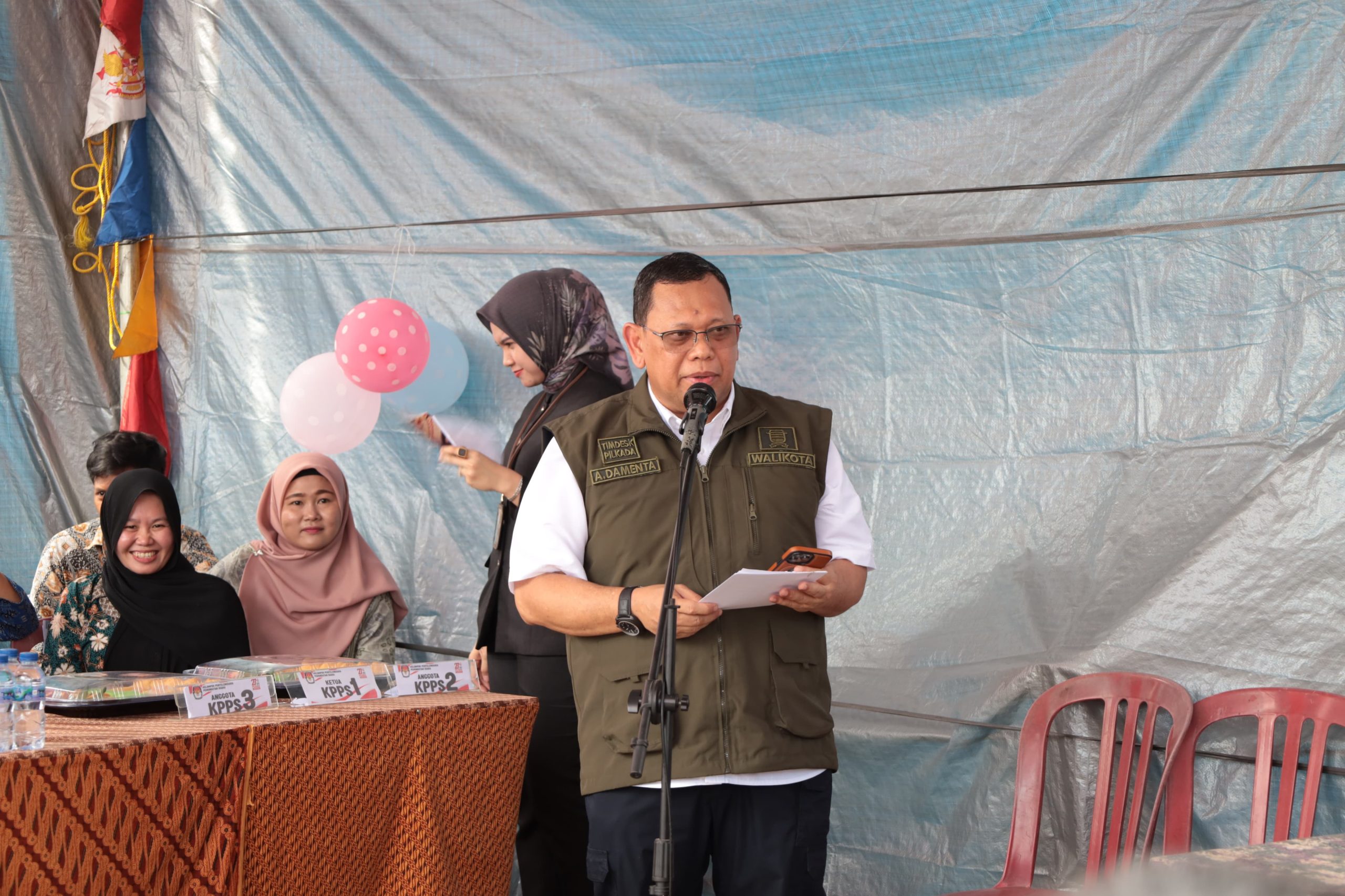Pj Gubernur Sumsel Tinjau TPS 6 Kelurahan Karya Jaya 1