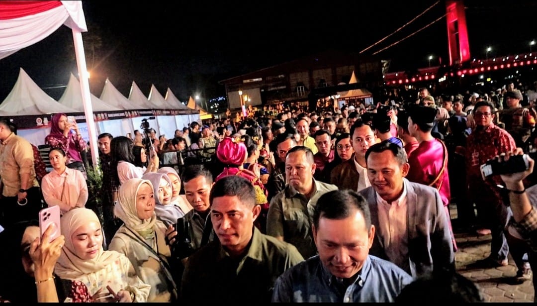 Dandim 0418/Palembang Mendampingi Pangdam II Sriwijaya Hadiri Even Internasional World Music Jazz Festival 2024 2