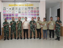 Dandim 0418/Palembang Terima Kunjungan Kerja Anggota Komisi I DPR RI