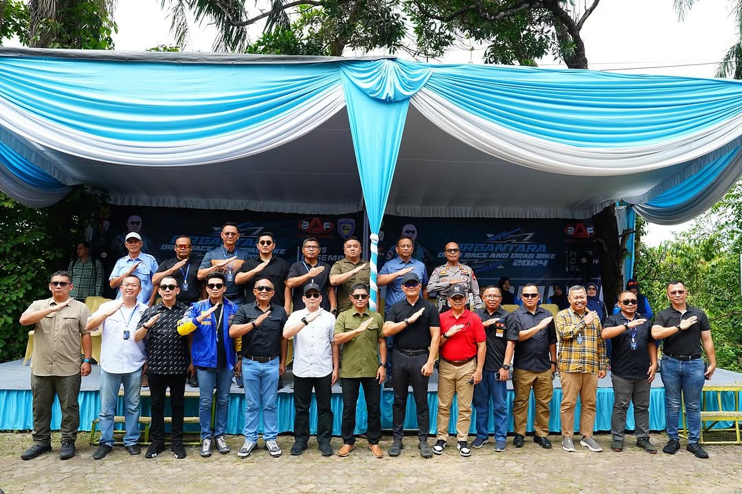 Dandim 0418/Palembang Menghadiri Pembukaan Dirgantara Drag Race dan Drag Bike 2024 Di Lanud Sri Mulyono Herlambang Palembang 1