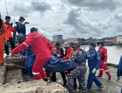 Korban Tenggelam Di Perairan Kuala Tungkal Berhasil Ditemukan Lanal Palembang