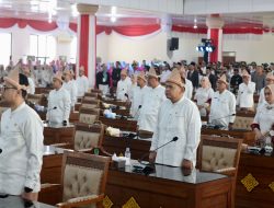 Pj Gubernur Elen Setiadi Hadiri Paripurna HUT Ke-21 Kabupaten Ogan Ilir 