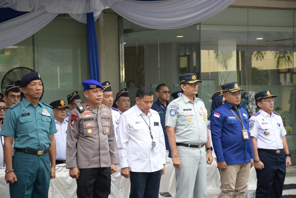 Lanal Palembang Mengikuti Apel Penutupan Posko Nataru 2024/2025 1