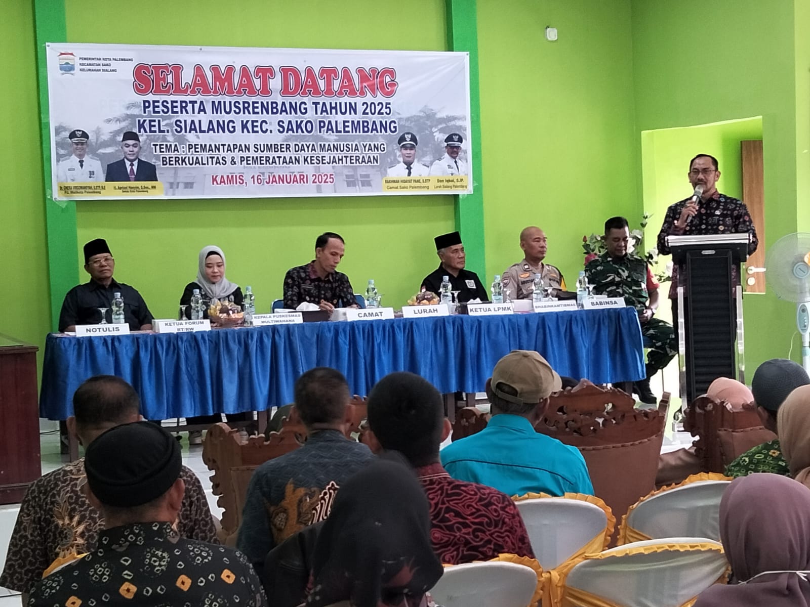 Babinsa Kel Sialang Hadiri Musrembang Tingkat Kelurahan Tahun 2026 1