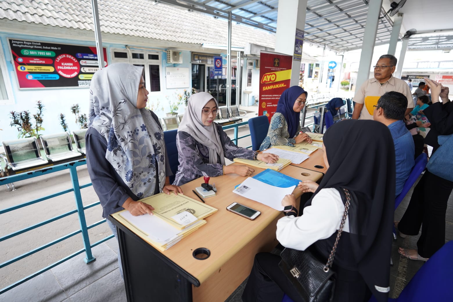 Imigrasi Palembang Kembali Layani di Hari Ketiga Akhir Pekan 1