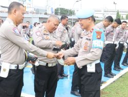 Cegah Terjadinya Perilaku Menyimpang, Kombes Ferry Handoko Berikan Wejangan Personel Lalu Lintas Jajaran Polda Sumsel