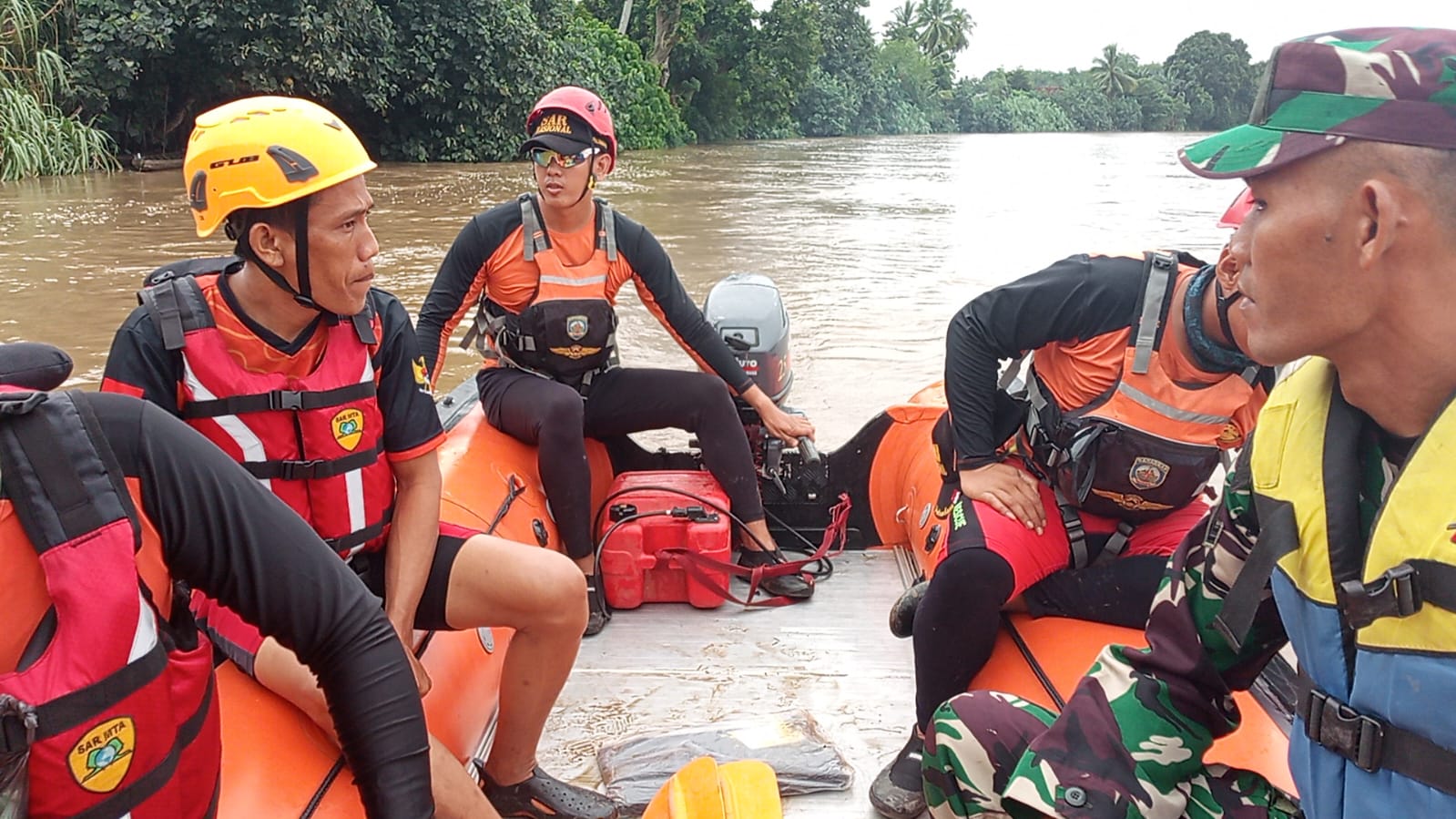 HENDAK JEMPUT ISTRI, PETANI TENGGELAM DI SUNGAI KOMERING 1
