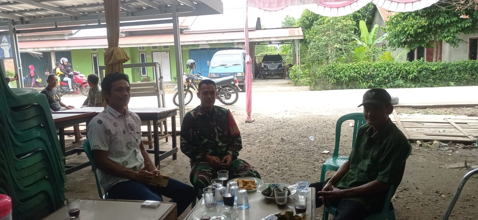 Babinsa Kel Sukamulya Hadiri Acara Tasyakuran Aqiqah Warga binaan 1