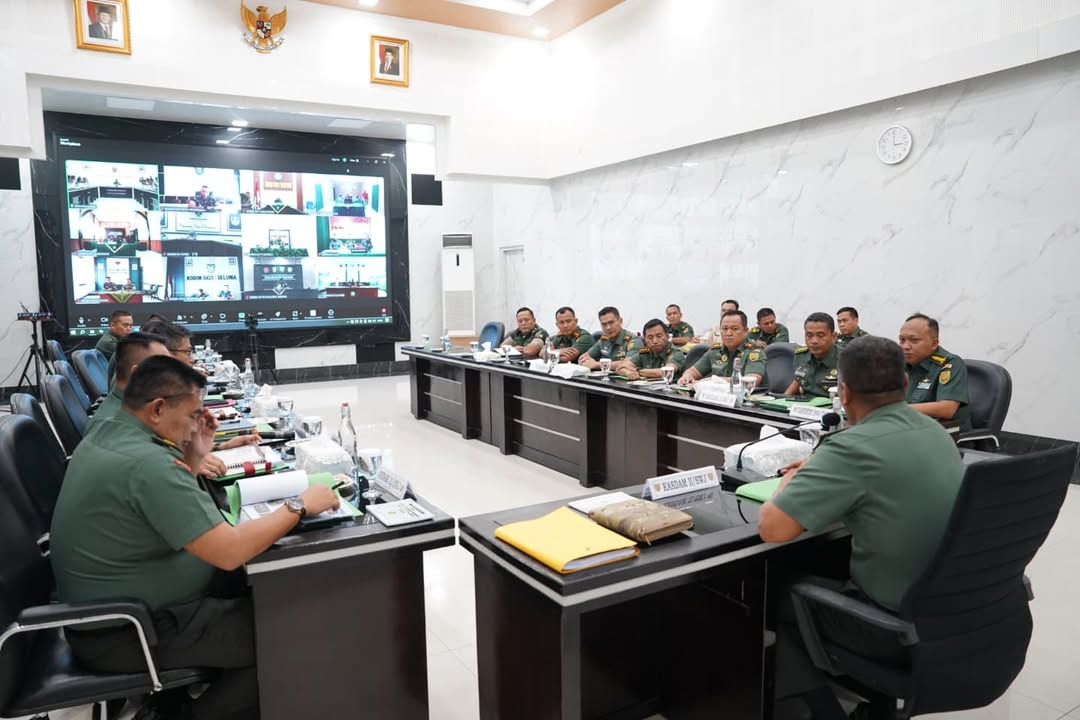 Dandim 0418/Palembang Sampaikan Paparan Rencana Rehabilitasi Makoramil Secara Swakelola Tahap IV Tahun Anggaran 2024 2