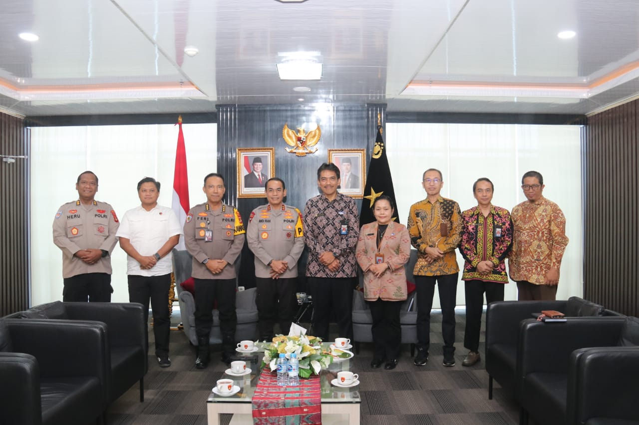 Kapolda Sumsel menerima audiensi Kepala BPKP Perwakilan provinsi Sumsel 1