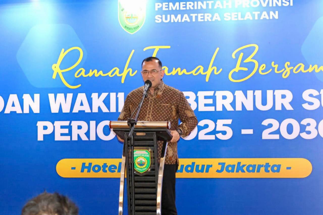 Sekda Edward Candra : Pemprov Siap Dukung Program HDCU Siap Dukung Program Visi Misi HDCU Wujudkan Sumsel Maju Terus Untuk Semua 1
