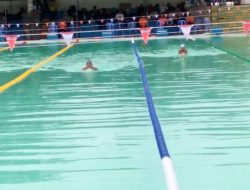 Membanggakan, Putra Babinsa Kodim 0418/Plg Mengikuti Event Lomba Renang Se-Sumatera Selatan