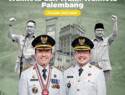 Bapeda Kota Palembang Mengucapkan Selamat Atas di Lantiknya Ratu Dewa dan Prima Salam