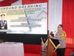 Ground Breaking Pembangunan Perumahan Bersubsidi Irjen Andi : Negara Bantu Masyarakat