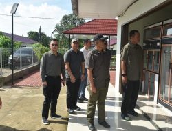 Dandim 0418/Palembang Dampingi Pangdam II/Swj Tinjau Taman Aspirasi Kodam II/Sriwijaya