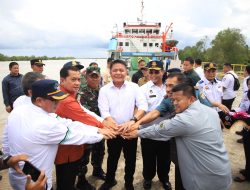Jawab Kebutuhan Masyarakat Banyuasin, Gubernur Herman Deru Resmikan Operasional Angkutan Penyeberangan KMP Puteri Leanpuri
