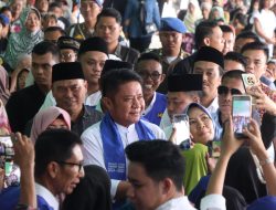 Warga Simpang Sungki Palembang Antusias Sambut Silaturahmi Gubernur Sumsel Herman Deru