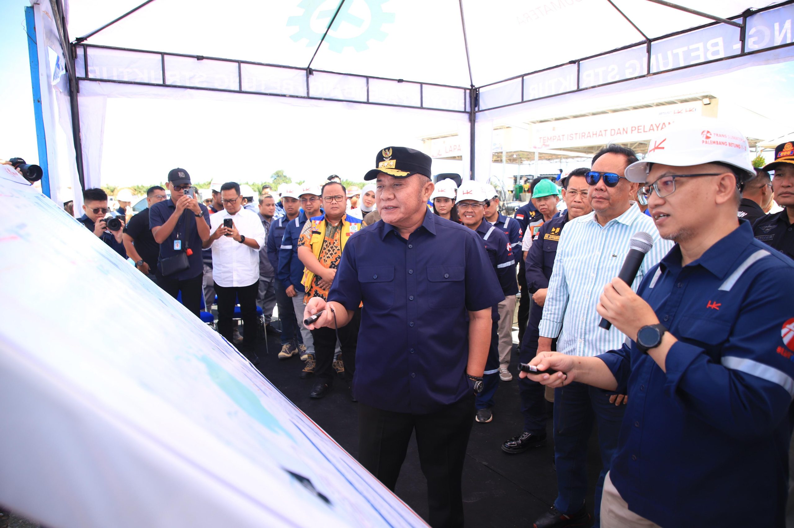 Gercep Antisipasi Arus Mudik Lebaran, HD Cek Langsung Jalur Tol Alternatif Palembang-Betung 1