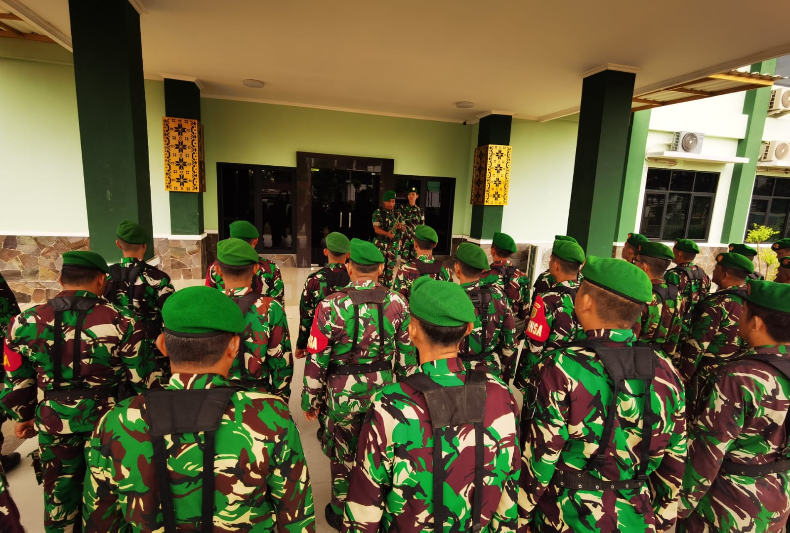 Apel Siaga Rutin Kodim 0418/Palembang Pastikan Idul Fitri 1446 H Berjalan Aman Dan Tertib 1