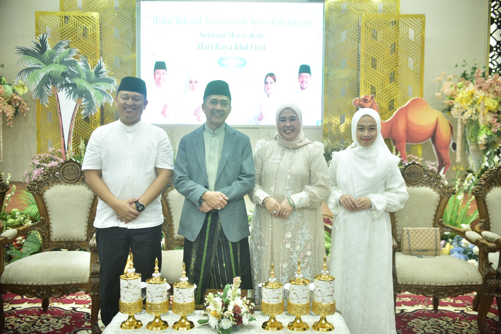 Dandim 0418/Palembang Halal Bihalal Bersama Forkompinda Kota Palembang 1