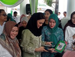 Kecamatan Kemuning Gelar Pasar Bedug , Kerjasama TP-PKK Kecamatan Kemuning Bersama Bank Sumsel Babel