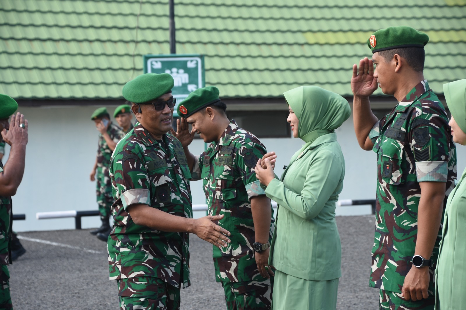 Danrem 044/Gapo Pimpin Acara Kenaikan Pangkat Bintara dan Tamtama 1