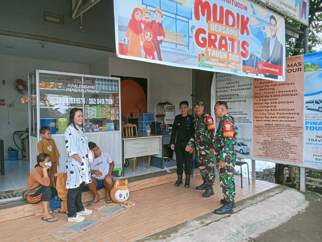 Babinsa Kel Sako Komsos Bersama Warga Binaan 1