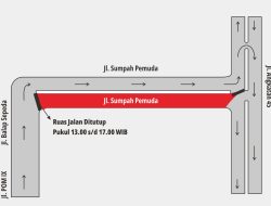 Relung Billiard Challenge 2025 Digelar, Ini Pengaturan Jalan Sumpah Pemuda Besok