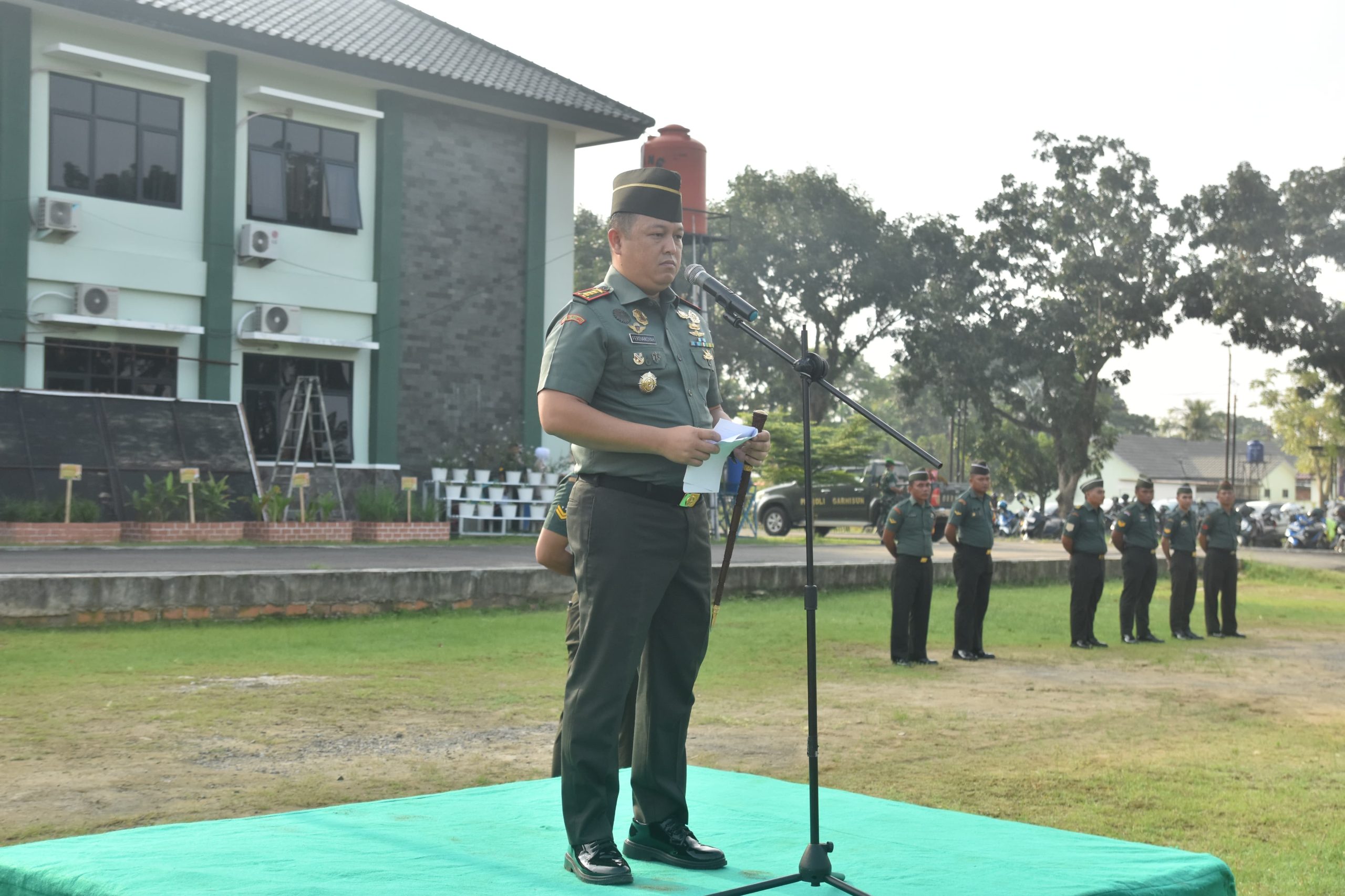 Kodim 0418/Palembang Gelar Upacara Korp Raport Kenaikan Pangkat Perwira , Bintara Dan Tamtama 2