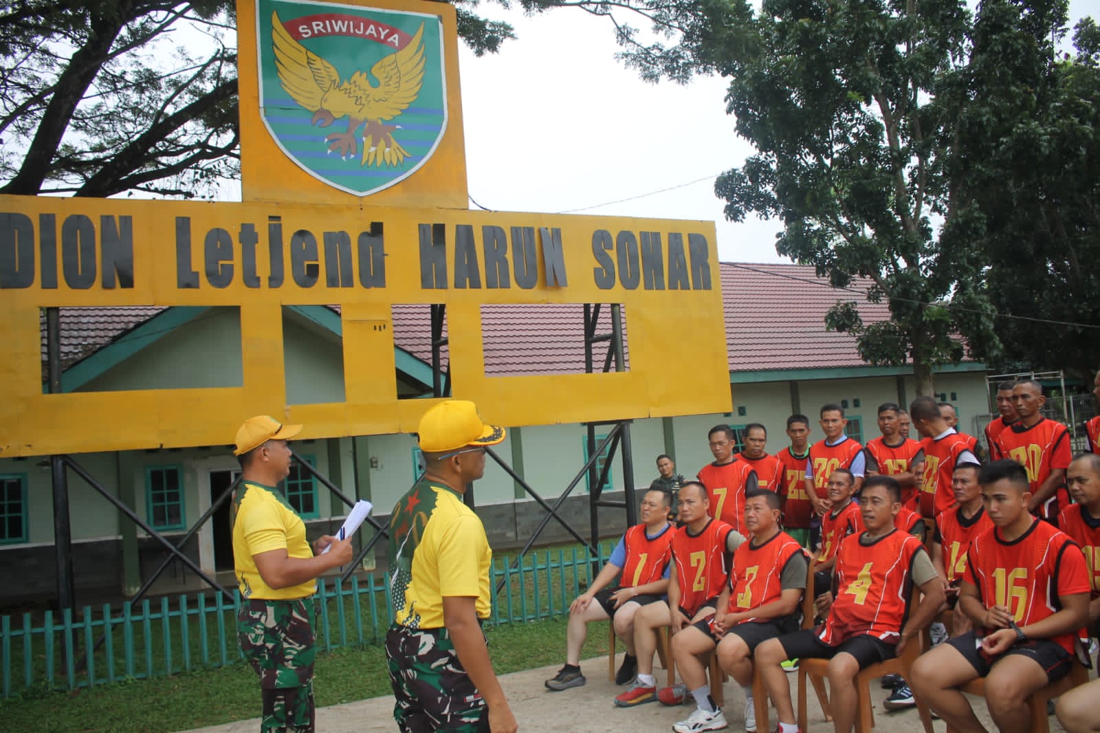 Dandim Bersama Kasdim dan Jajaran Perwira Kodim 0418/Palembang Ikuti Garjas Periodik Tahun 2025 1