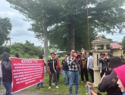 Gelar Unjuk Rasa Di Polres Ogan Ilir,Pose RI Desak Kapolres Bongkar Gidang-gudang BBM Ilegal Di Wilayah Ogan Ilir