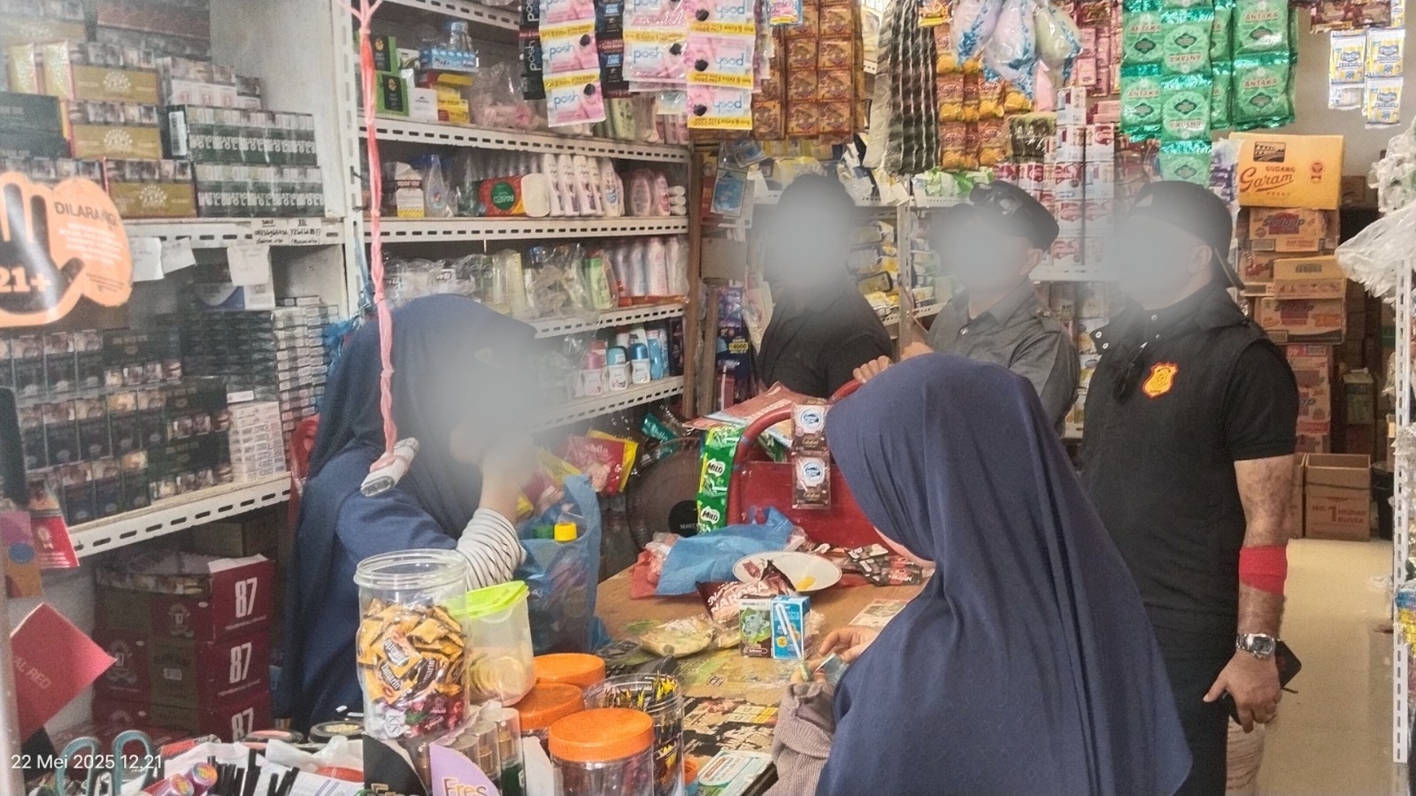 Bea Cukai Lhokseumawe Bersama Satpol PP-WH Gempur Rokok Ilegal di Aceh Utara 1